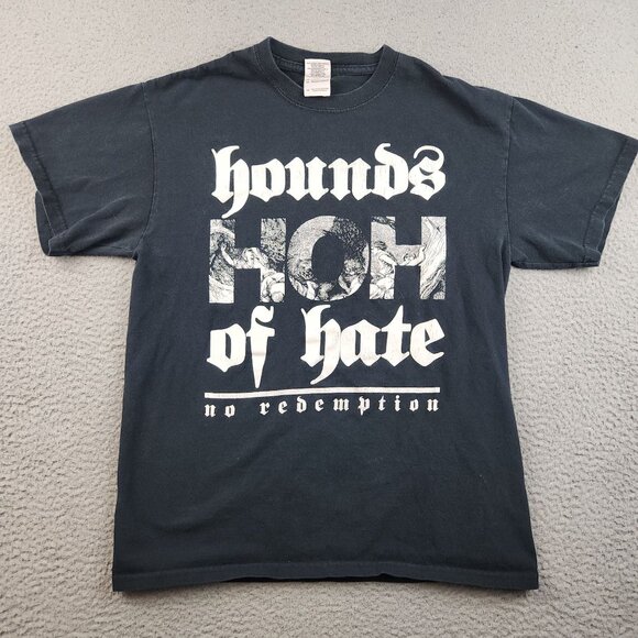 Gildan Other - Hardcore Punk Band Hounds of Hate Shirt Men's Medium Modern Music No Redemption